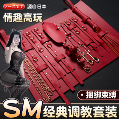 成人夫妻变态调教捆绑道具（十件套）
